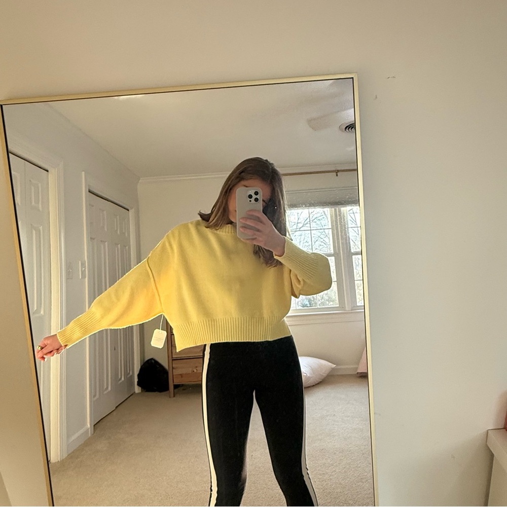 Altar'd State Light Yellow Top